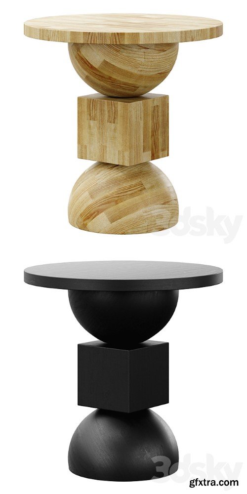 Jordan Natural Oak End Table by Crate & Barrel