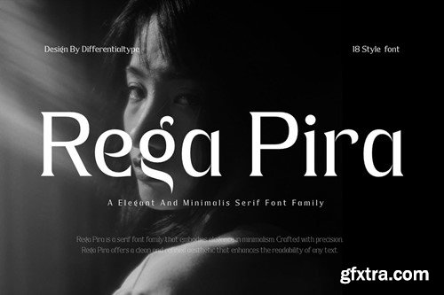 Rega Pira - Elegant Serif Family 7RNEJB6