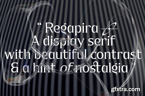 Rega Pira - Elegant Serif Family 7RNEJB6