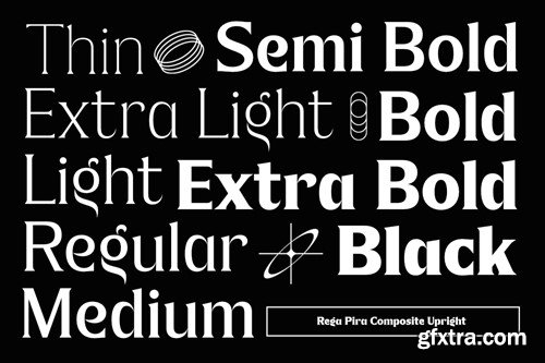 Rega Pira - Elegant Serif Family 7RNEJB6