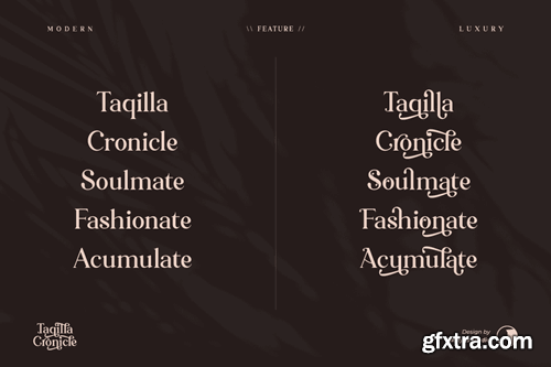 Taqilla Cronicle Playful Serif Font ALRUHA8