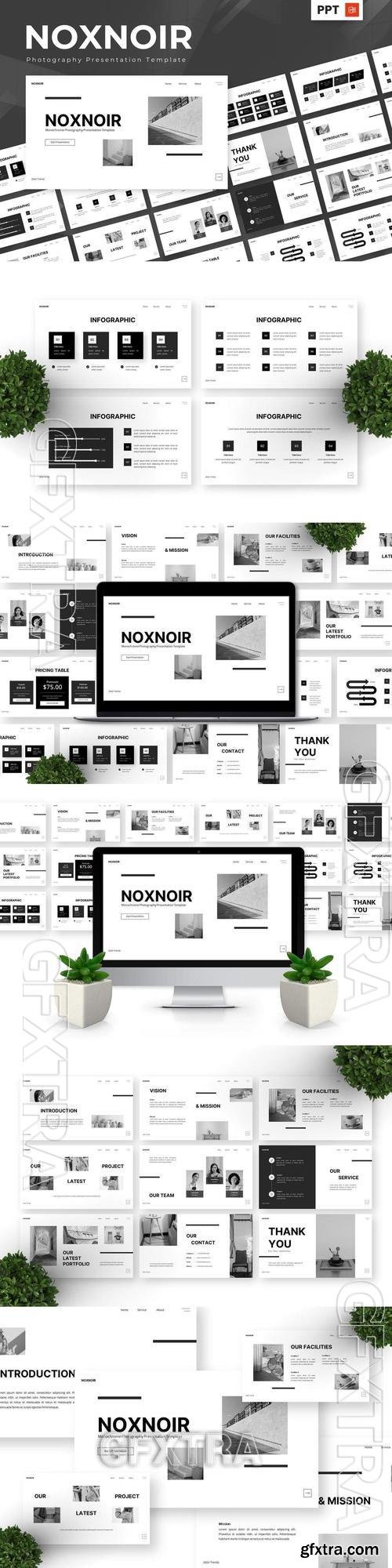 Noxnoir - Photography Powerpoint Templates DQMWF26