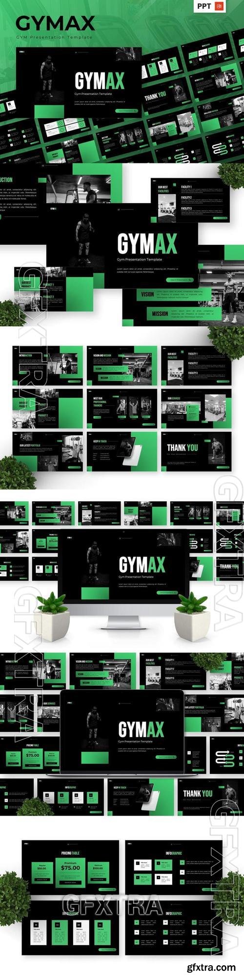 Gymax - GYM Powerpoint Templates 23KM4ZW