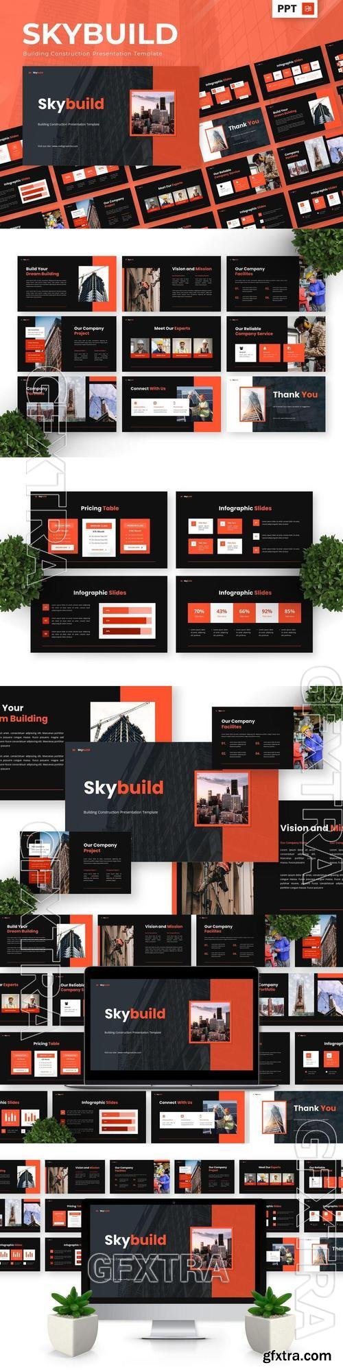 Skybuild - Building Construction Powerpoint 3XKF8LM