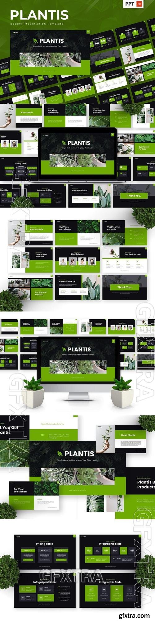 Plantis - Botany Powerpoint Templates ARRV2SS