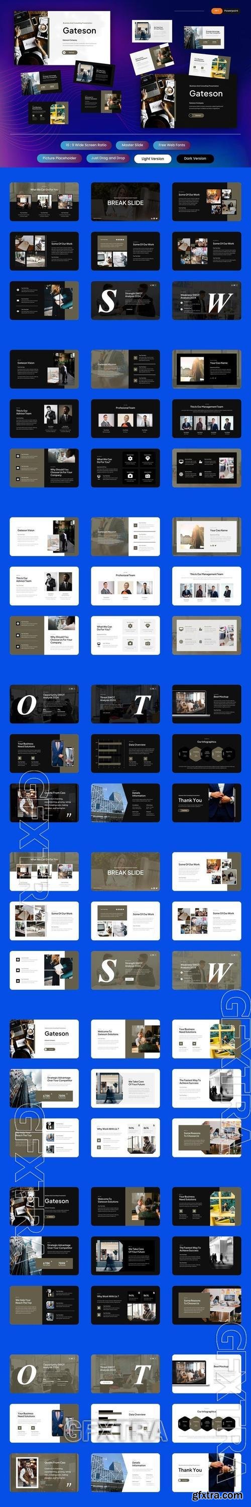 Gateson - Business & Consulting PowerPoint Template SVLU5AT