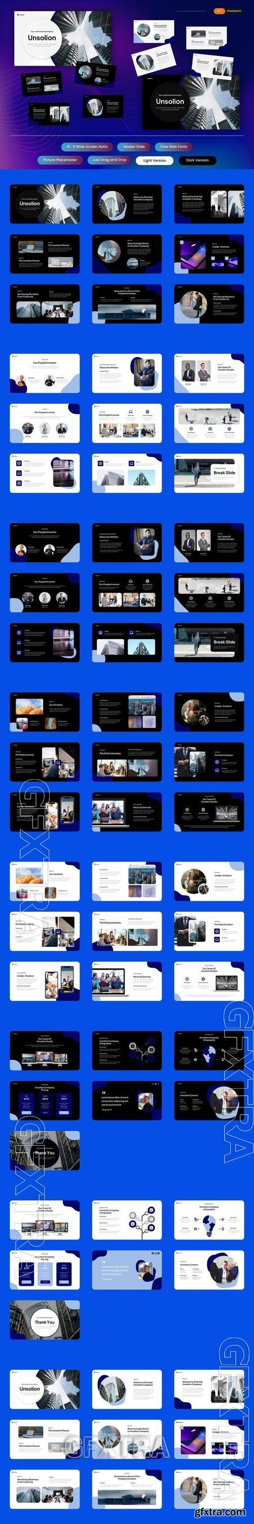 Unsolion - StartUp PowerPoint Template LM3FQK7