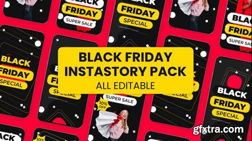 Videohive Black Friday Insta Story Pack 55094597