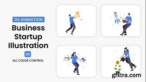 Videohive Business Startup Illustration Scene 55273820