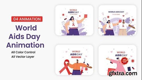 Videohive World AIDS Day Illustration 55408797