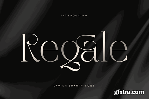 Regale - Lavish Luxury Font TBDF3P7