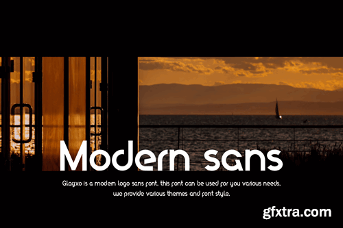 Glagxo - Modern Logo Font CQTM9ZS