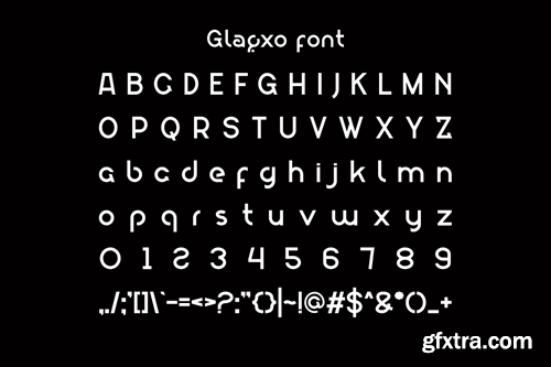 Glagxo - Modern Logo Font CQTM9ZS