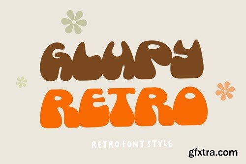 Glupy Retro Font FPZ4KBA