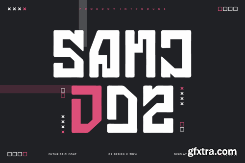 Sanjodz - Space & Futuristic Font AJ5K5HD