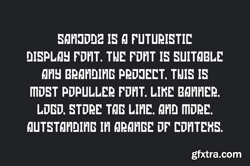 Sanjodz - Space & Futuristic Font AJ5K5HD