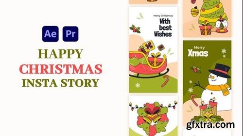 Videohive Christmas Celebration Instagram Story 55449991