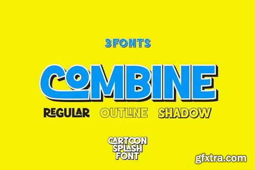 Cartoon Splash - Joyful Display Font MLGY6V8