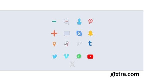 Videohive Adds & Social Media Icons vol. 2 folder 55428527