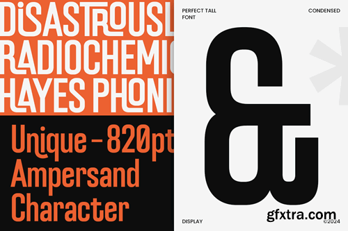 Perfect Tall - Condensed Font with Ligature ADCZC5F