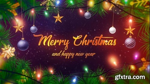 Videohive Merry Christmas Intro 49449464