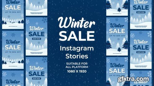 Videohive Winter Season Sale Instagram Stories 55426672