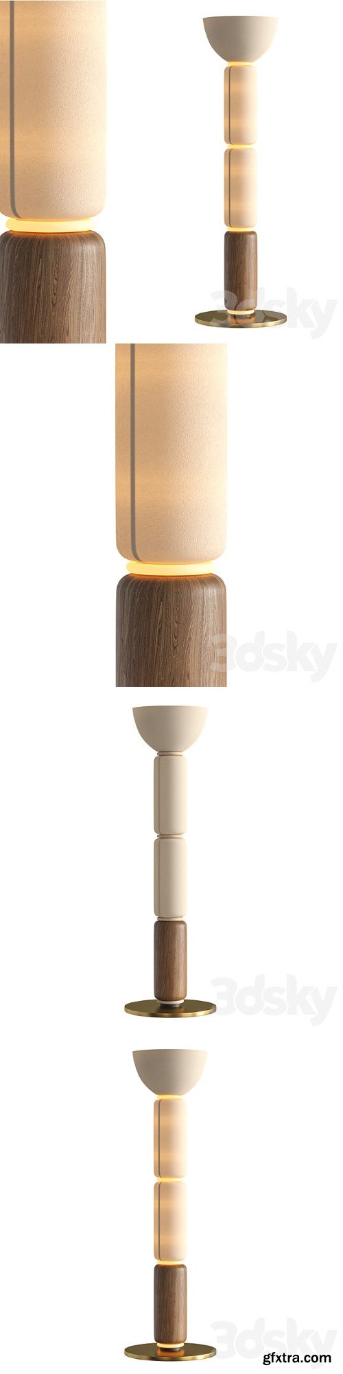 Ficupala Floor Lamp by Radilum