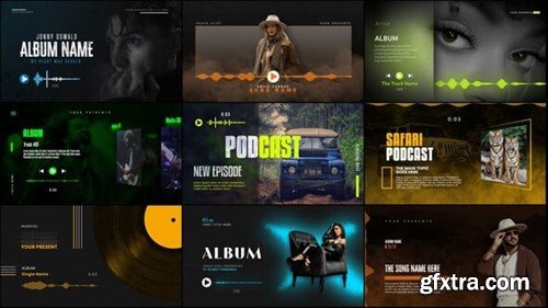 Videohive Podcast & Album Cover 55465472