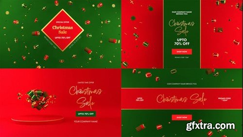 Videohive Christmas Sale Pack 55465778