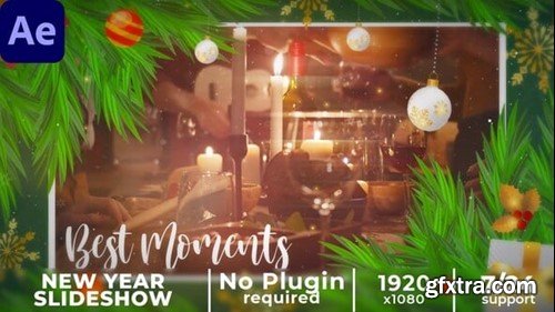 Videohive Merry Christmas Slideshow 55453400