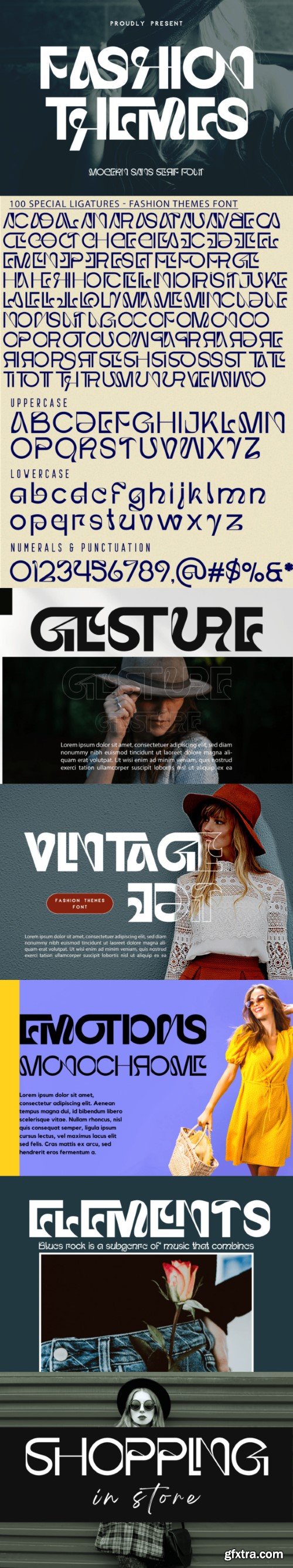 Fashion Themes Font