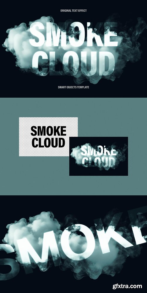 Smoke Text Effect for Photoshop