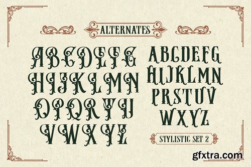 Jamesoon Victorian Typeface PDBSX8U