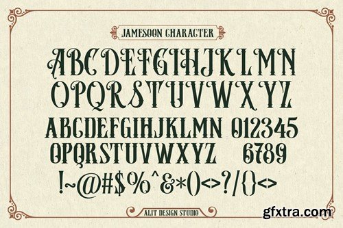 Jamesoon Victorian Typeface PDBSX8U