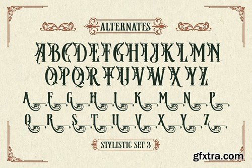 Jamesoon Victorian Typeface PDBSX8U