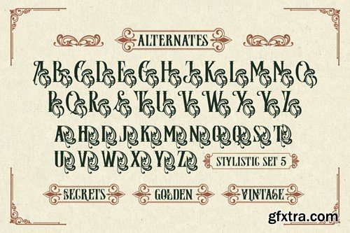 Jamesoon Victorian Typeface PDBSX8U