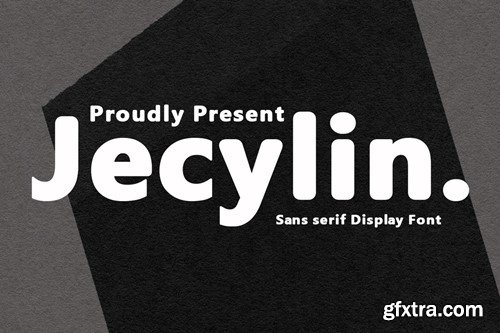 Jecylin Sans Serif Rounded Display Font QA3QCM3