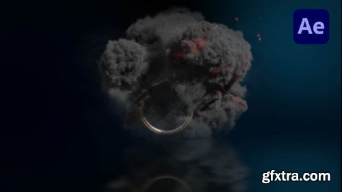 Videohive Exploding Logo Reveal 55483365