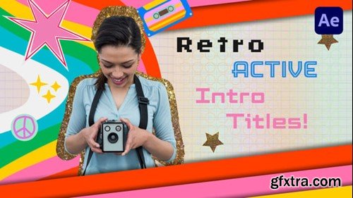 Videohive Retro Active Title Intro 55482293