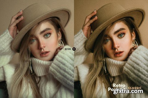 Retro Portrait Lightroom Presets 9NZ7W3C