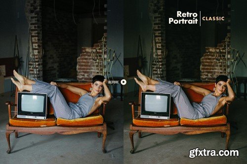 Retro Portrait Lightroom Presets 9NZ7W3C