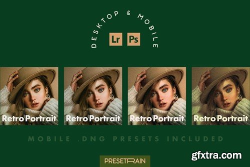 Retro Portrait Lightroom Presets 9NZ7W3C