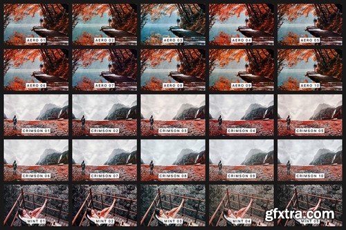 50 Epic Red Lightroom Presets and LUTs 4J9M7Q8