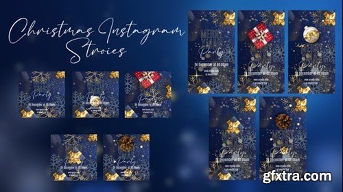 Videohive Christmas instagram stories and post 55485022