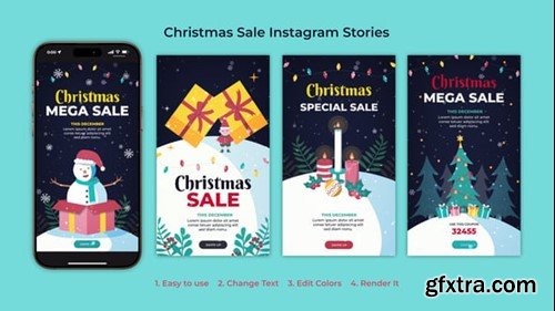 Videohive Christmas Sale Instagram Story 55489324