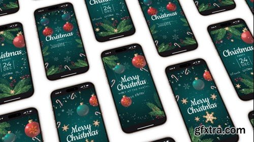 Videohive Merry Christmas Party Instagram Stories 55485876