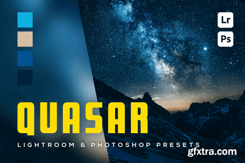 6 Quasar Lightroom and Photoshop Presets EDQWL2U