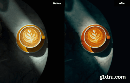 6 Toffee Coffee Lightroom and Photoshop Presets MSNG7W4