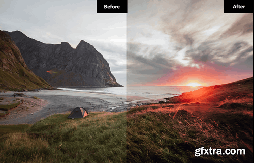 6 Summer Camp Lightroom and Photoshop Presets UR3QSB7