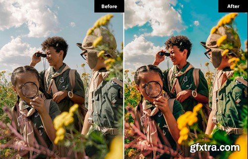 6 Summer Camp Lightroom and Photoshop Presets UR3QSB7